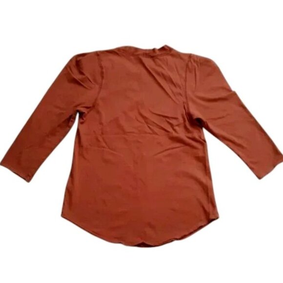 Free People We The Free Clover Top 3/4 Length Sleeves - Picture 2 of 3